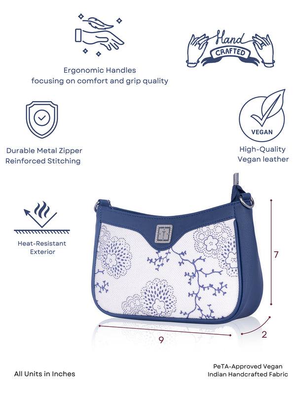 TEXAS Luma Women’s Premium Jute Box Sling Bag | Stylish Party Clutch with Card & Cash Pockets