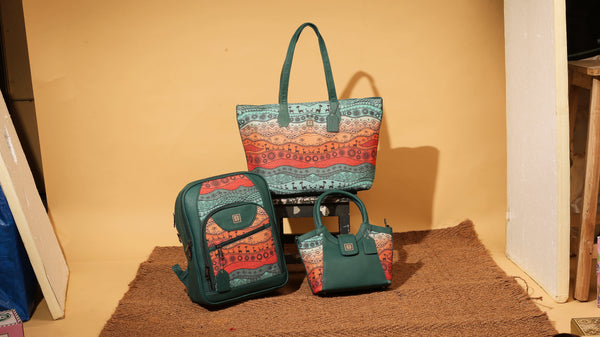 Texas Tribal Vibes – 3-in-1 Backpack & Tote Combo