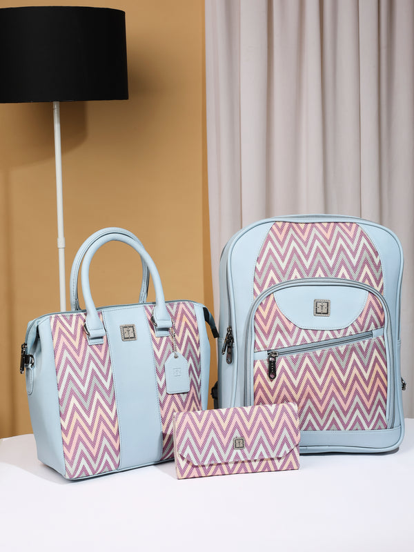 Texas ZigZag Elegance 3-in-1 Bag Set